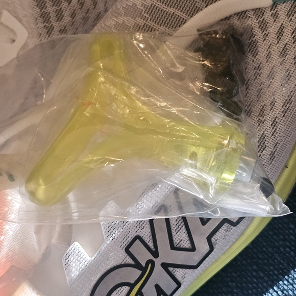 Hoka White and Teal Athletic Shoes - Picture 6 of 12